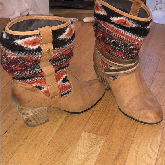 steve madden western bootie
